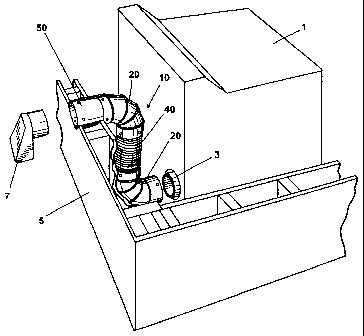 A single figure which represents the drawing illustrating the invention.